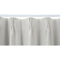 フォレストリンク 遮光1級 防炎 断熱 カーテン 1350×1780mm アイボリー 1セット(2枚入)（直送品）