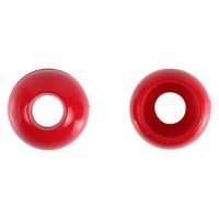 清原 ループエンド 13mm 20個入 GBE3044-13_14 赤 1セット（3袋60個）（直送品）