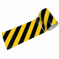 虎ビニールテープ 幅90mm×長さ10m 黄/黒 キラックス 1箱（40巻入）