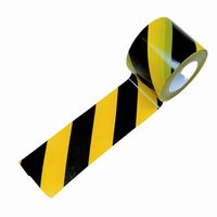 虎ビニールテープ 幅45mm×長さ10m 黄/黒 キラックス 1箱（80巻入）