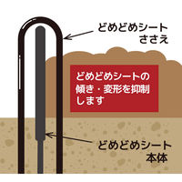 第一ビニール どめどめシートささえ 3.2mm×35cm 4968438024509 1個（直送品）