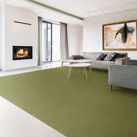 スミノエ コンシェルジュ オーダーラグ ウールレックス 2550×850mm モスグリーン AS-WR25-MGN25585 1枚（直送品）