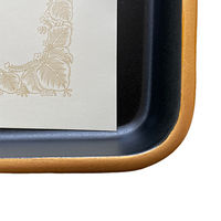 長門屋商店 金縁賞状盆 (尺六) BN-161 1個