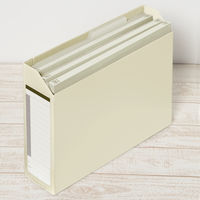 【アウトレット】【Goエシカル】訳あり プラス ボックスファイル ダンボックス B4ヨコ横 ライトグレー 90622 1冊