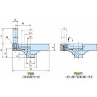 イマオコーポレーション プラスチックソリッドハンドル車 NPSN・PSN・PSNーF NPSN250 1個（直送品）