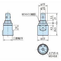 イマオコーポレーション エアロック着脱|エアボールロッククランパー PBLC PBLC1023SーSUS 1個（直送品）