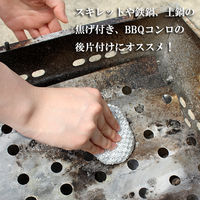 コゲ落としタワシ シルバー 1個 サンベルム