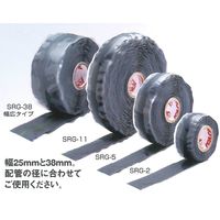【アウトレット】レクターアーロンテープグレー 幅25mm×長さ5m SRG-5 ユニテック 1巻