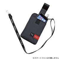 クツワ PUMA(プーマ) スマホポーチ ブラック PM490BK 1個