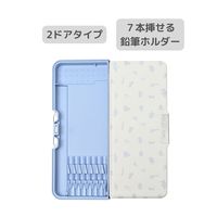 クツワ HI! MY ZOO(ハイマイズー) 筆入 ペンケース 2ドアタイプ モノトーン HZ022B 1個