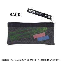 クツワ PUMA(プーマ) シースルーメッシュペンケース ブラック PM411BK 1個