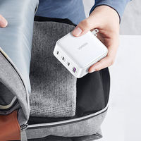 USB充電器 100W USB Type-C 3ポート USB-A 1ポート AC充電器 スマホ充電 GaN 1個 UGREEN