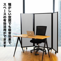 【軒先渡し】コマイ 3連スクリーン 幅2100×奥行350×高さ1600mm グレー TP3-1609TBNB-FYSA 1セット（直送品）