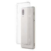 SoftBank SELECTION 耐衝撃 抗菌 クリアソフトケース for シンプルスマホ6 SB-A033-SCAS/CL（直送品）