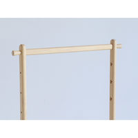 ICHIBA ミル キッズハンガーラック 幅660×奥行320×高さ1200ｍｍ ラベンダーピンク ILH-3685LPK 1台（直送品）