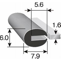 岩田製作所 トリム&シール|ラバーエッジトリム TRE48ーL27 1個（直送品）