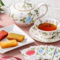 アデリー ホシファーム　フリルブーケホワイトイエローグリーン８本・フィナンシェ＆ティー７個 FMX-28B 1箱（直送品）