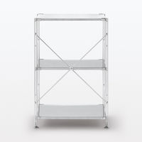 無印良品 ステンレスユニットシェルフ ステンレス棚セット 小 幅58×奥行41×高さ83cm 良品計画