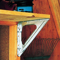 八幡ねじ シェルフブラケットSBV 1セット(4個)（直送品）