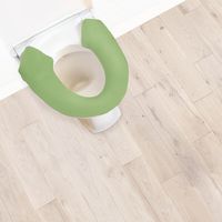 オカトー 節電！ 便座カバー 洗浄暖房型 厚織りグリーン 4905016020072 1個