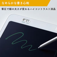 キングジム ブギーボード 電子メモ Boogie Board 2分割画面モデル BB-16シロ 1個