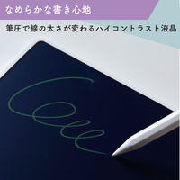 キングジム ブギーボード 電子メモ Boogie Board スリムフレーム 黒 BB-17クロ 1個