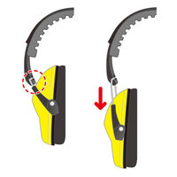 アーテック イヤーマフ 黄 75231 1個