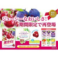 果汁グミダークチェリーミックス 6袋 明治