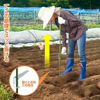 コモライフ 園芸支柱の差込ハンドル 390765 1個（直送品）