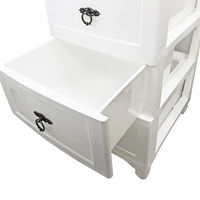 アイ・エル・シー ドレスチェスト4段 寝室やリビングの収納用品 CDL-04WH 1セット(1個×3)