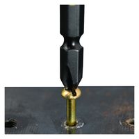 フジ矢（株） 両頭ビット（黒金・２本組） 5102-110-BG (VICTOR) 1セット(2本組×2)（直送品）