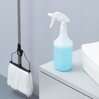 【スプレーボトル】 三宝化成 「現場のチカラ」 キャニオンスプレー 1000ml 白 半透明 1本  オリジナル