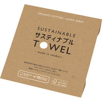 トクダ 【10箱セット】サスティナブル今治ハーフハンカチ 23-0628-096（直送品）