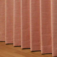 ユニベール フーガ 遮光カーテン 1000×1350mm オレンジ 4548654057552  1セット（厚地カーテン2枚）（直送品）