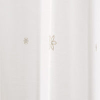 ユニベール セフィ2 レースカーテン 1000×1980mm ベージュ 4548654746876  1セット（レースカーテン2枚）（直送品）