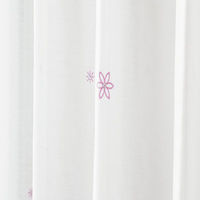 ユニベール セフィ2 レースカーテン 1000×1330mm ピンク 4548654746821  1セット（レースカーテン2枚）（直送品）