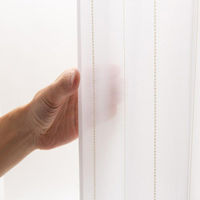 ユニベール イーナ 遮光・レースカーテンセット 各2枚 1000×1350mm グリーン 4548654887982 1セット(4枚入)（直送品）