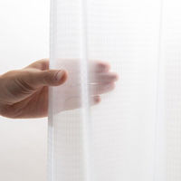 ユニベール フルート 遮光・レースカーテンセット 各2枚 1000×1350mm アイボリー 4548654896564 1セット(4枚入)（直送品）