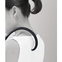 AKAISHI（アカイシ） マッサージ器具 ツボショルダー ブラック HB119BK 1個