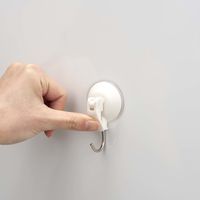 レック レバー式吸盤ツールフック（小） ホワイト 耐荷重2kg H00476 1セット（20個：4個入×5）