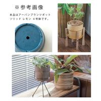 ポッシュリビング アーバンプランツポット ソリッド レモン 4号鉢 282808 1個（直送品）