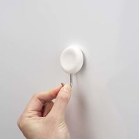 レック マグネットツールフック（丸） ホワイト 耐荷重1kg H00427 1セット（10個：2個×5）