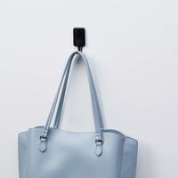 レック 強力マグネットフック（大） ブラック 耐荷重4kg H00419 1セット（5個：1個×5）