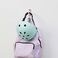 レック 粘着帽子フック（シール付き） 2段フック 耐荷重3kg H00460 1セット（10個：2個×5）