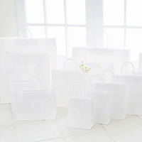 シモジマ 25チャームバッグ KA 白無地 003280410 1袋（50枚）