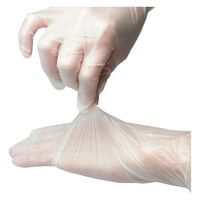 小野商事 プラスチック手袋 パウダー付き Sサイズ AG7345S 1箱(100枚)