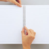 リヒトラブ ツイストノート セミB5・29穴 ルージュ N1908-2 1冊