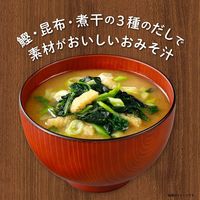 永谷園 3種のだしで素材がおいしいみそ汁 ほうれん草 1セット（24食：12食入×2袋）インスタント