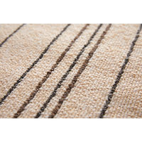 【アウトレット】スミノエ 洗える ラグ ワイヤーライン 170×220cm アイボリー 4549781297316 1枚