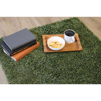 スミノエ BIGSIZERUG アレルブロック ラグ フレールシャギー 1300×1900mm グリーン 4549781297446 1枚（直送品）